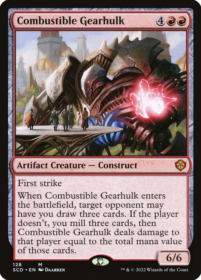 Combustible Gearhulk (128) - Starter Commander Decks (SCD)