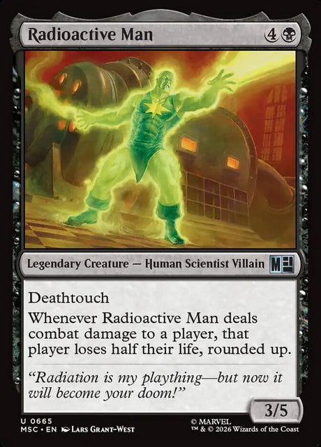 Radioactive Man (665) - Marvel Super Heroes Commander (MSC)