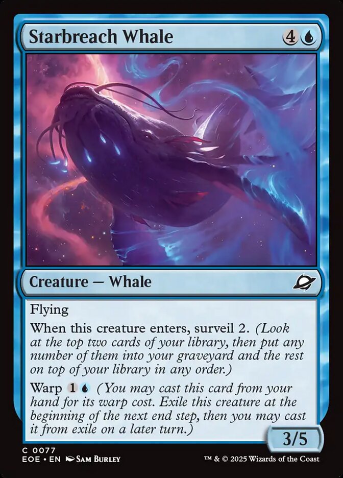 Starbreach Whale (77) - Edge of Eternities (EOE)