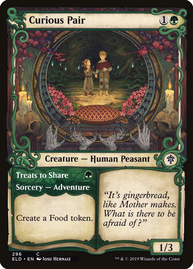 Curious Pair // Treats to Share (296) - Throne of Eldraine (ELD)