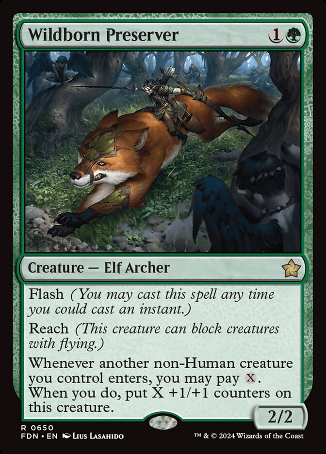 Wildborn Preserver - Foundations (FDN)