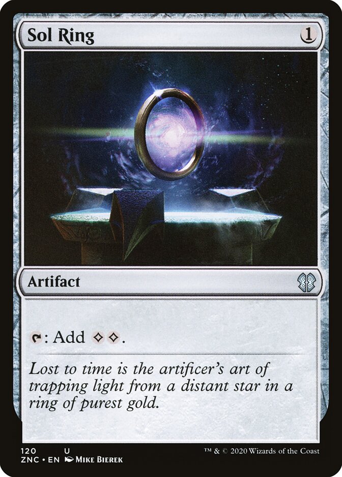 Sol Ring (120) - Zendikar Rising Commander (ZNC)