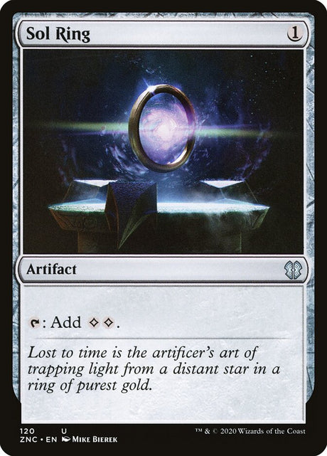 Sol Ring (120) - Zendikar Rising Commander (ZNC)