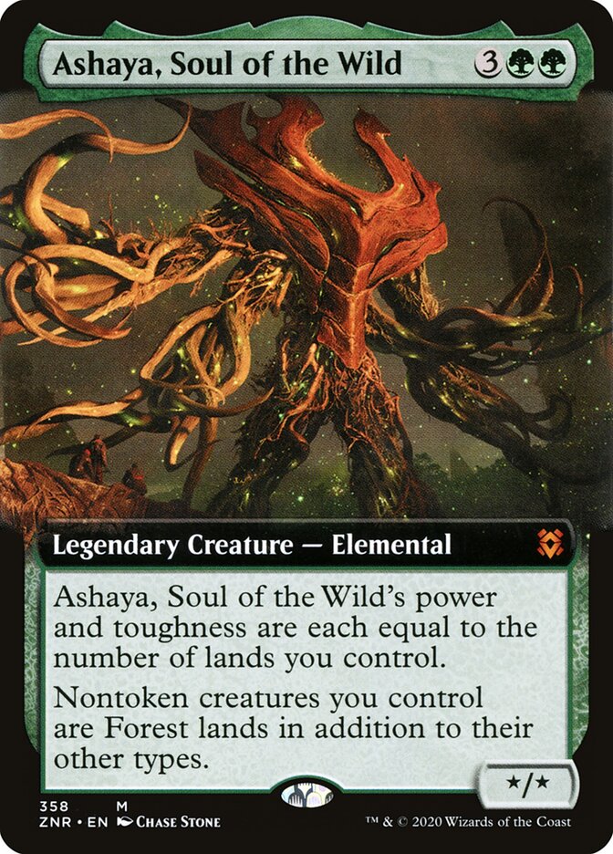 Ashaya, Soul of the Wild (358) - Zendikar Rising (ZNR)
