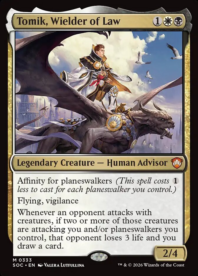 Tomik, Wielder of Law (333) - Secrets of Strixhaven Commander (SOC)