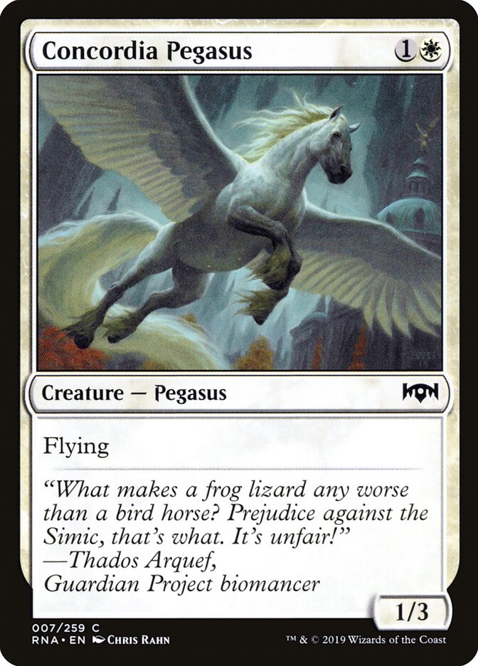 Concordia Pegasus (7) - Ravnica Allegiance (RNA)