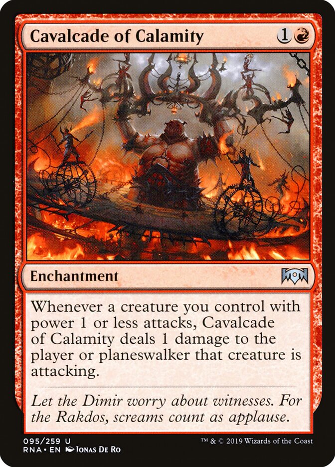 Cavalcade of Calamity (95) - Ravnica Allegiance (RNA)