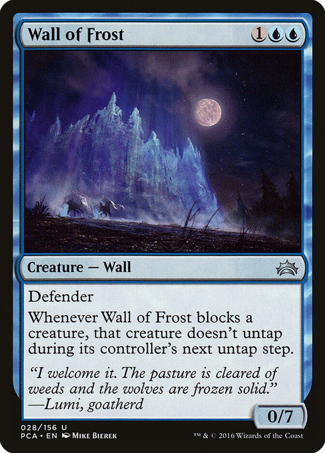 Wall of Frost (28) - Planechase Anthology (PCA)