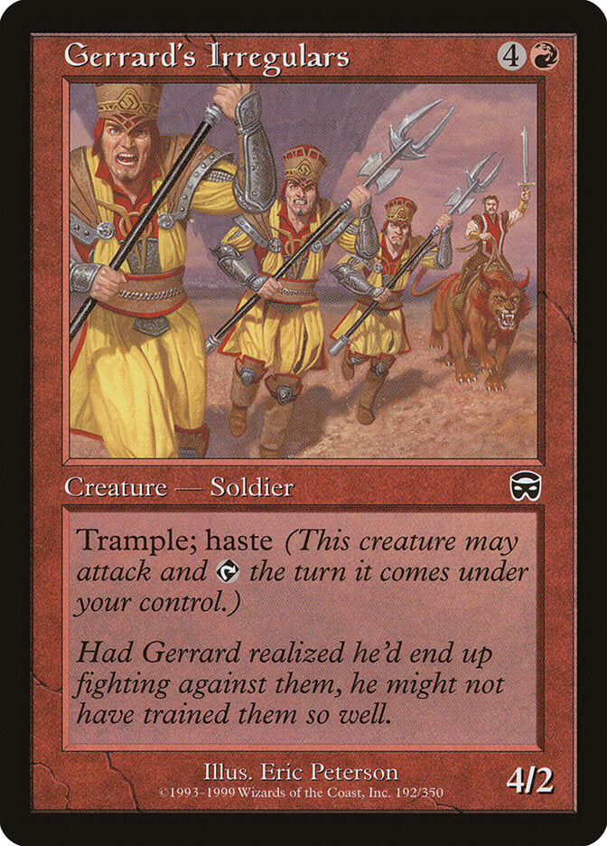 Gerrard's Irregulars (192) - Mercadian Masques (MMQ)