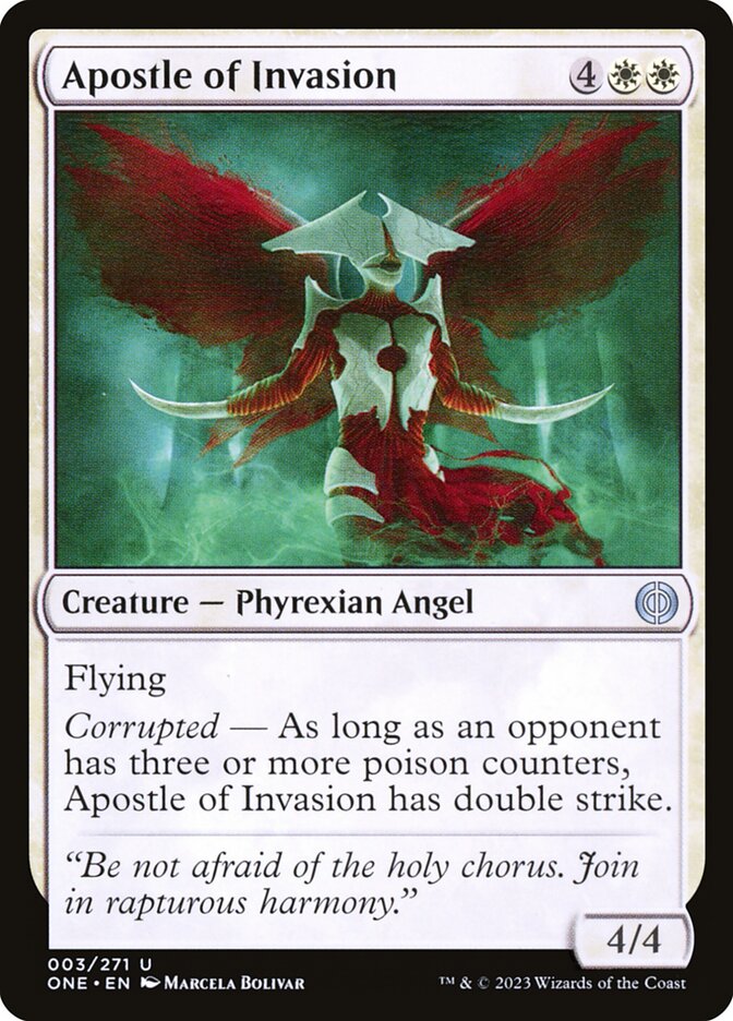 Apostle of Invasion (3) - Phyrexia: All Will Be One (ONE)