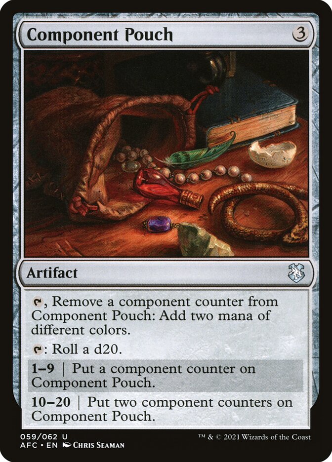 Component Pouch (59) - Forgotten Realms Commander (AFC)
