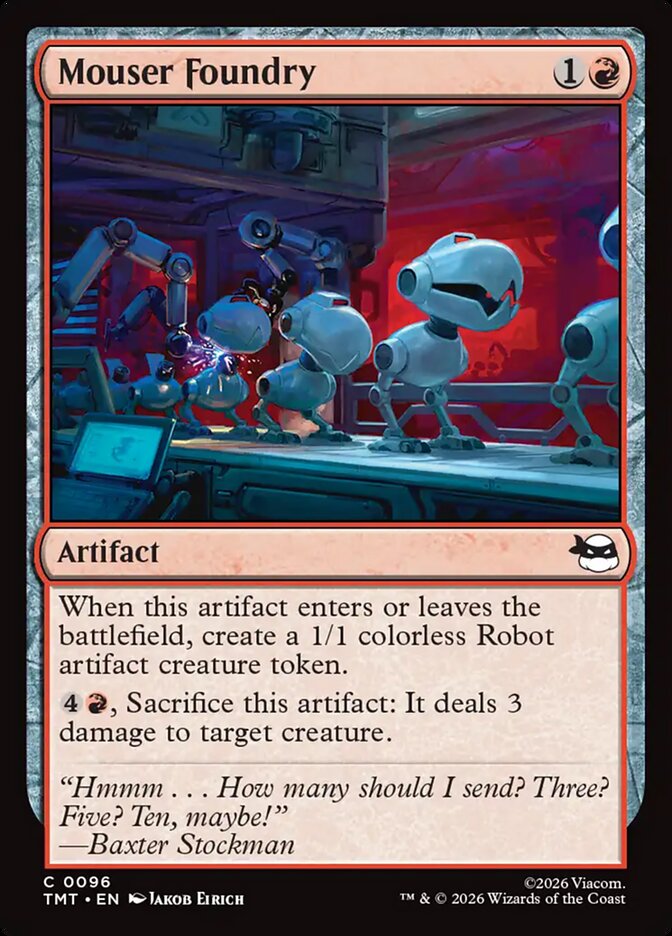 Mouser Foundry (96) - Teenage Mutant Ninja Turtles (TMT)