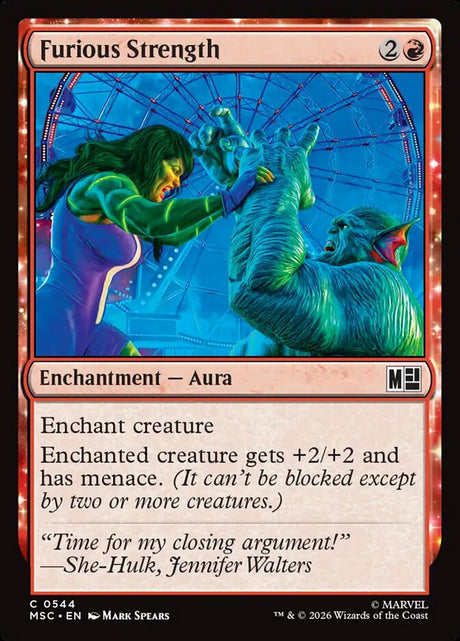 Furious Strength (544) - Marvel Super Heroes Commander (MSC)