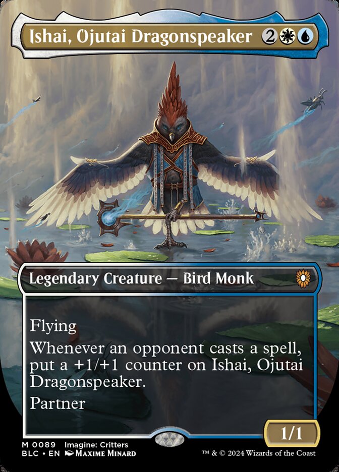 Ishai, Ojutai Dragonspeaker (89) - Bloomburrow Commander (BLC)
