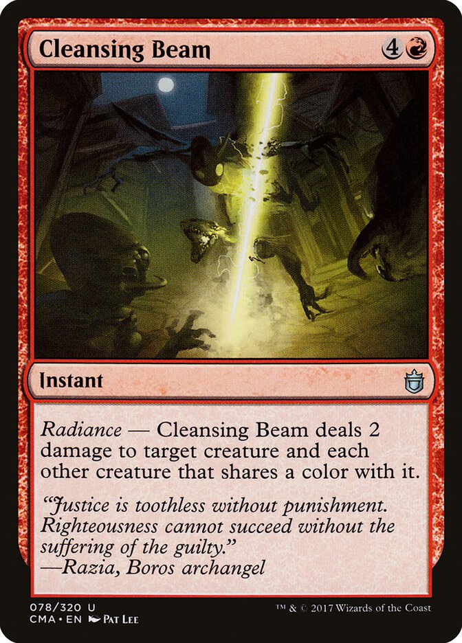 Cleansing Beam (78) - Commander Anthology (CMA)
