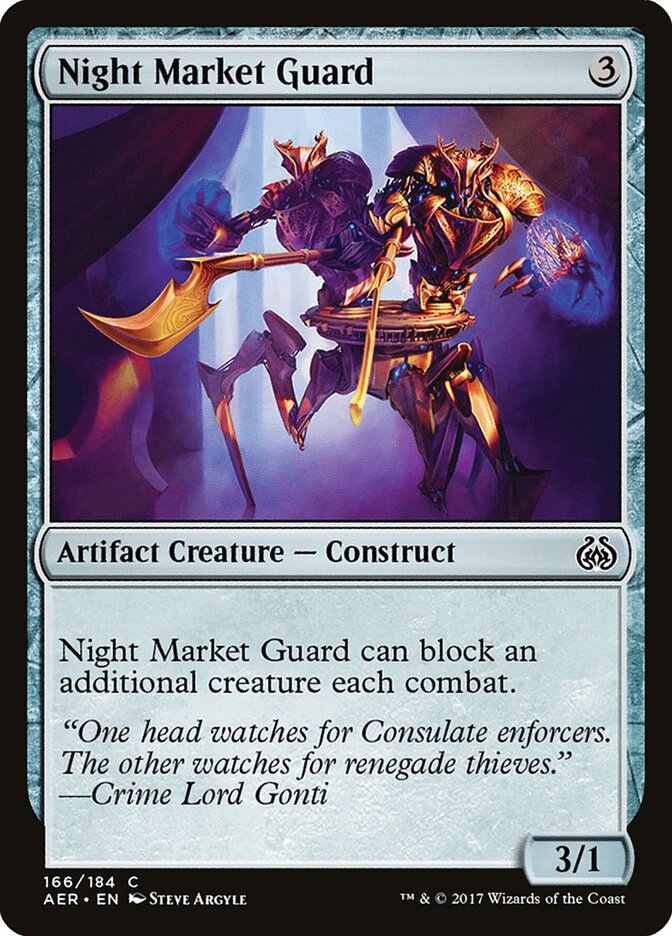 Night Market Guard (166) - Aether Revolt (AER)