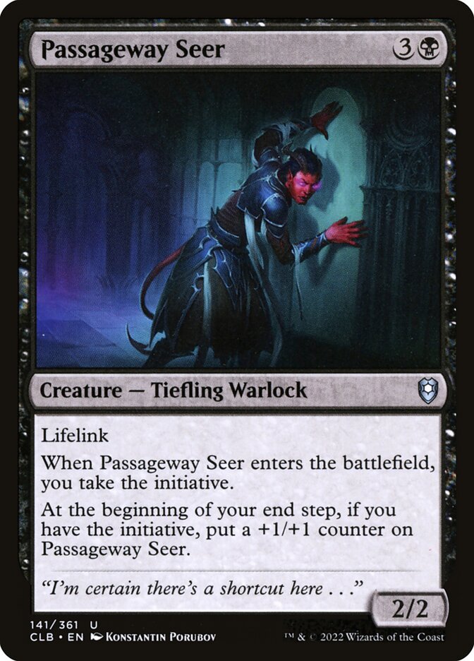 Passageway Seer (141) - Commander Legends: Battle for Baldur's Gate (CLB)