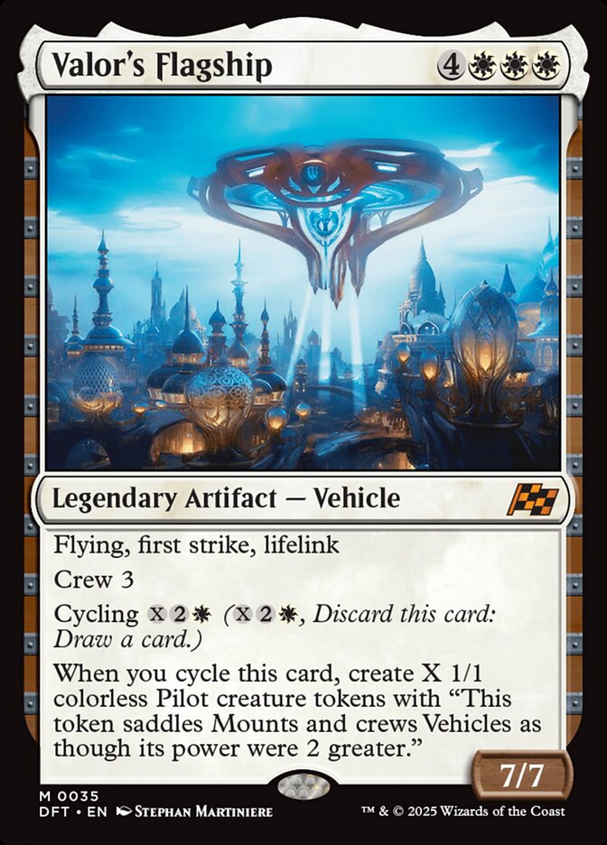 Valor's Flagship - [Foil] Aetherdrift (DFT)