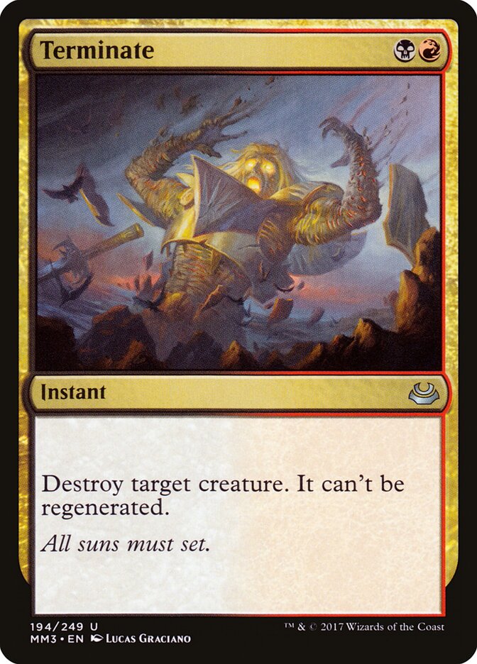 Terminate (194) - Modern Masters 2017 (MM3)