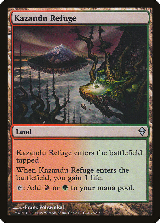 Kazandu Refuge (217) - Zendikar (ZEN)