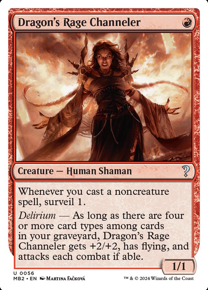 Dragon's Rage Channeler (56) - Mystery Booster 2 (MB2)