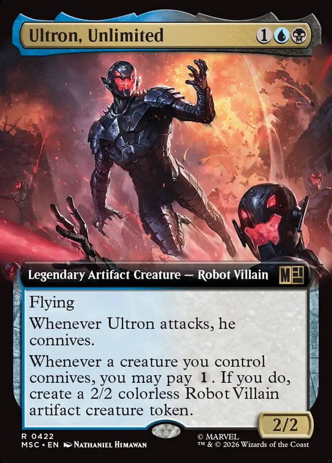 Ultron, Unlimited (422) - Marvel Super Heroes Commander (MSC)