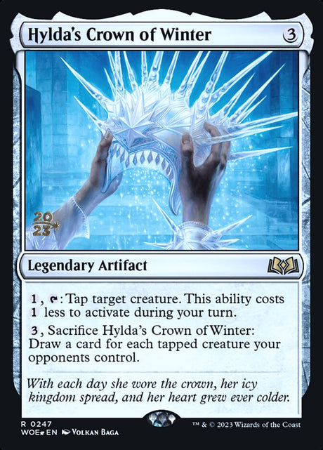 Hylda's Crown of Winter (247s) - Wilds of Eldraine Promos (PWOE)