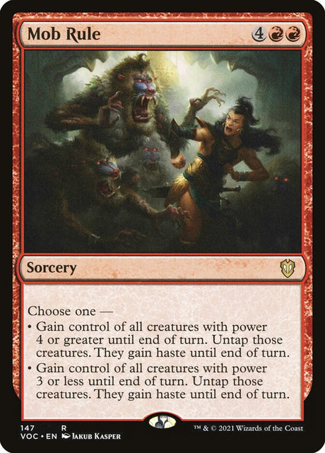 Mob Rule (147) - Crimson Vow Commander (VOC)