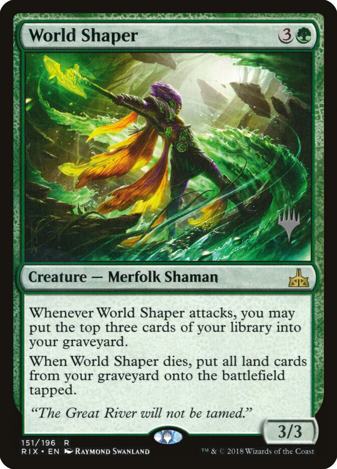 World Shaper (151p) - Rivals of Ixalan Promos (PRIX)