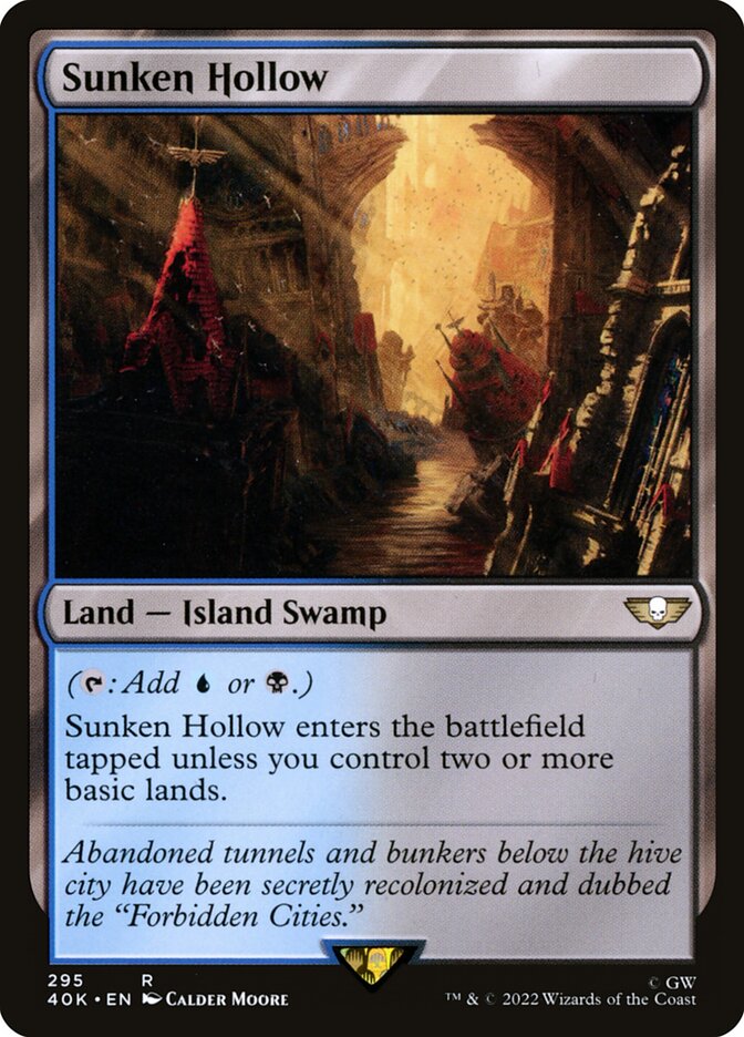 Sunken Hollow (295) - Warhammer 40,000 Commander (40K)