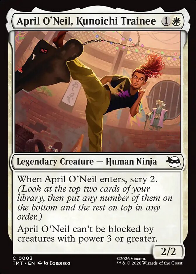April O'Neil, Kunoichi Trainee (3) - Teenage Mutant Ninja Turtles (TMT)