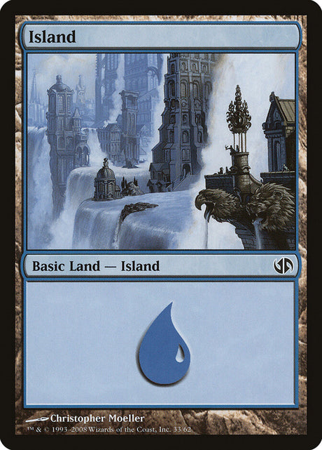 Island (33) - Duel Decks: Jace vs. Chandra (DD2)