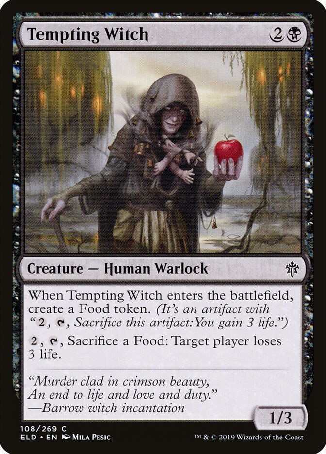 Tempting Witch (108) - Throne of Eldraine (ELD)