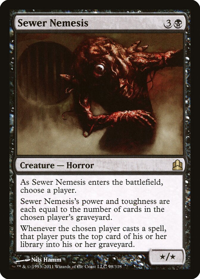 Sewer Nemesis (98) - Commander 2011 (CMD)