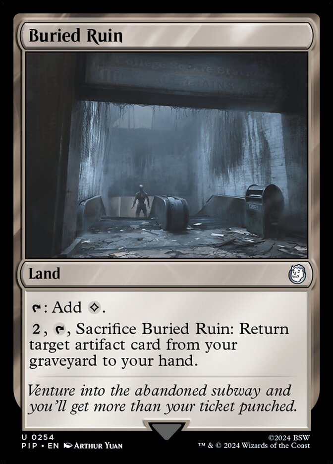Buried Ruin - [Foil] Fallout (PIP)