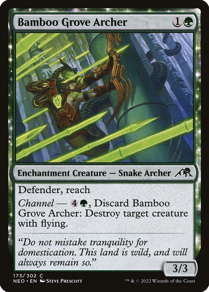 Bamboo Grove Archer (173) - Kamigawa: Neon Dynasty (NEO)