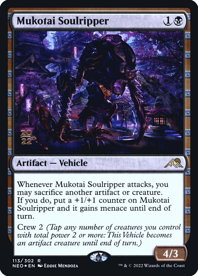 Mukotai Soulripper (113s) - Kamigawa: Neon Dynasty Promos (PNEO)