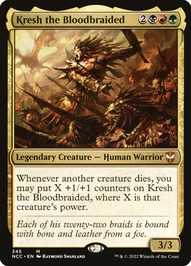 Kresh the Bloodbraided (345) - New Capenna Commander (NCC)