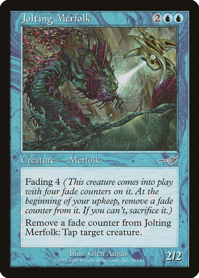 Jolting Merfolk (34) - Nemesis (NEM)