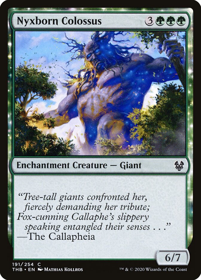 Nyxborn Colossus (191) - Theros Beyond Death (THB)