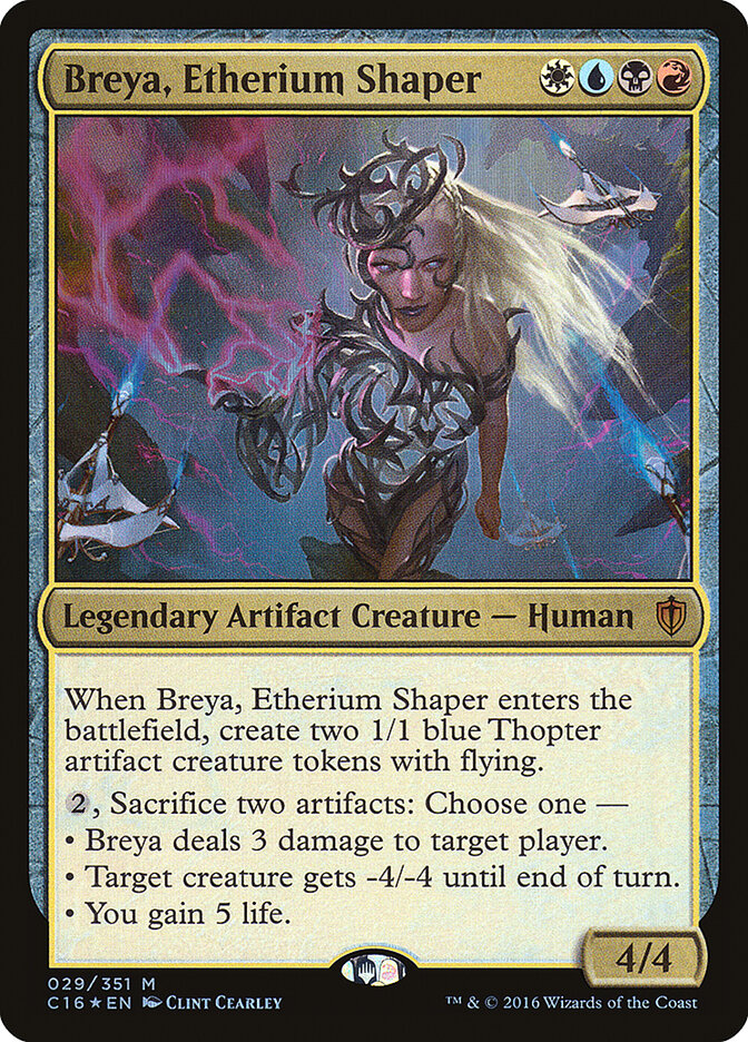 Breya, Etherium Shaper (29) - Commander 2016 (C16)