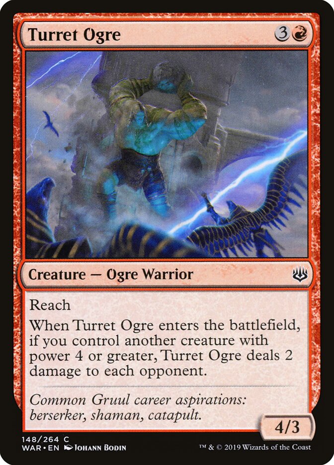 Turret Ogre (148) - War of the Spark (WAR)