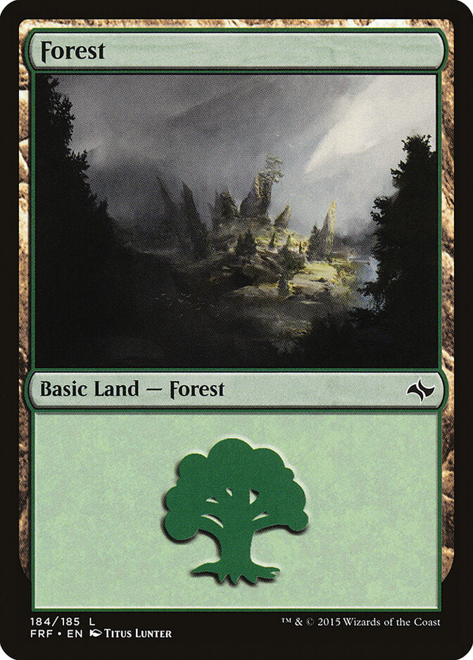 Forest (184) - Fate Reforged (FRF)