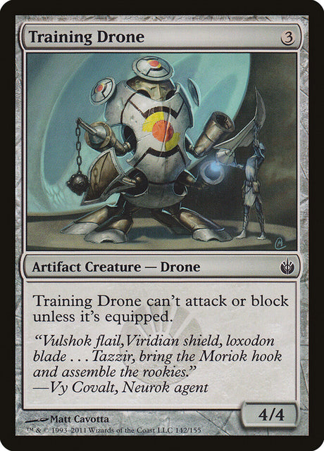 Training Drone (142) - Mirrodin Besieged (MBS)