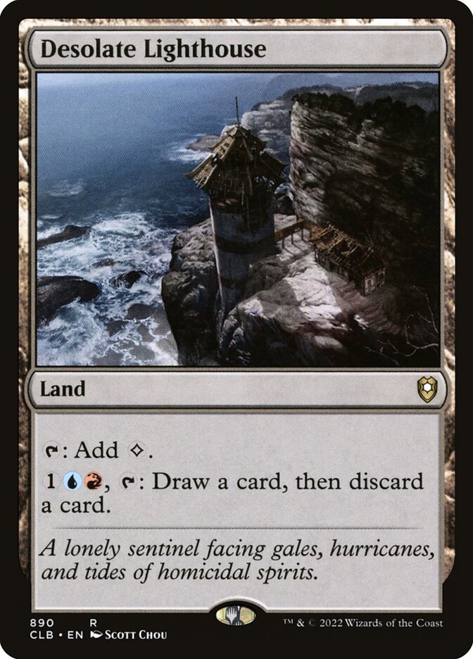 Desolate Lighthouse (890) - Commander Legends: Battle for Baldur's Gate (CLB)