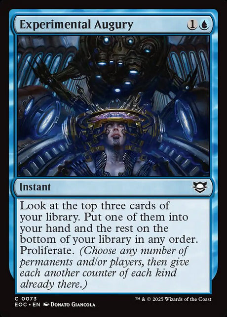 Experimental Augury (73) - Edge of Eternities Commander (EOC)