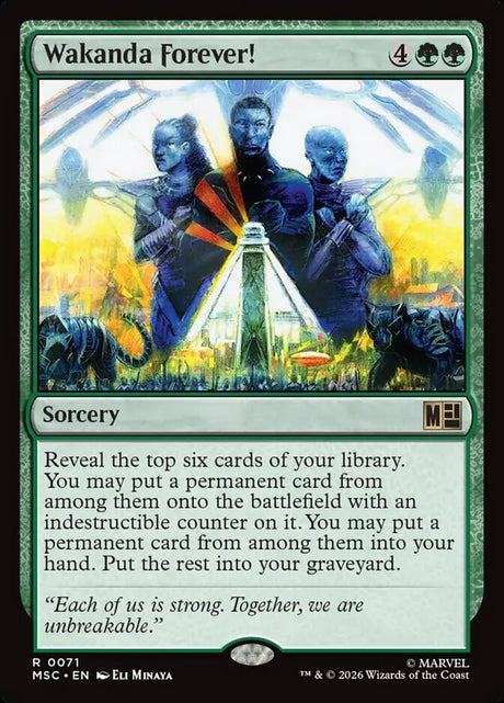 Wakanda Forever! (71) - Marvel Super Heroes Commander (MSC)