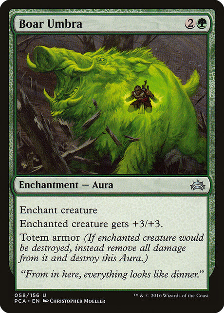 Boar Umbra (58) - Planechase Anthology (PCA)