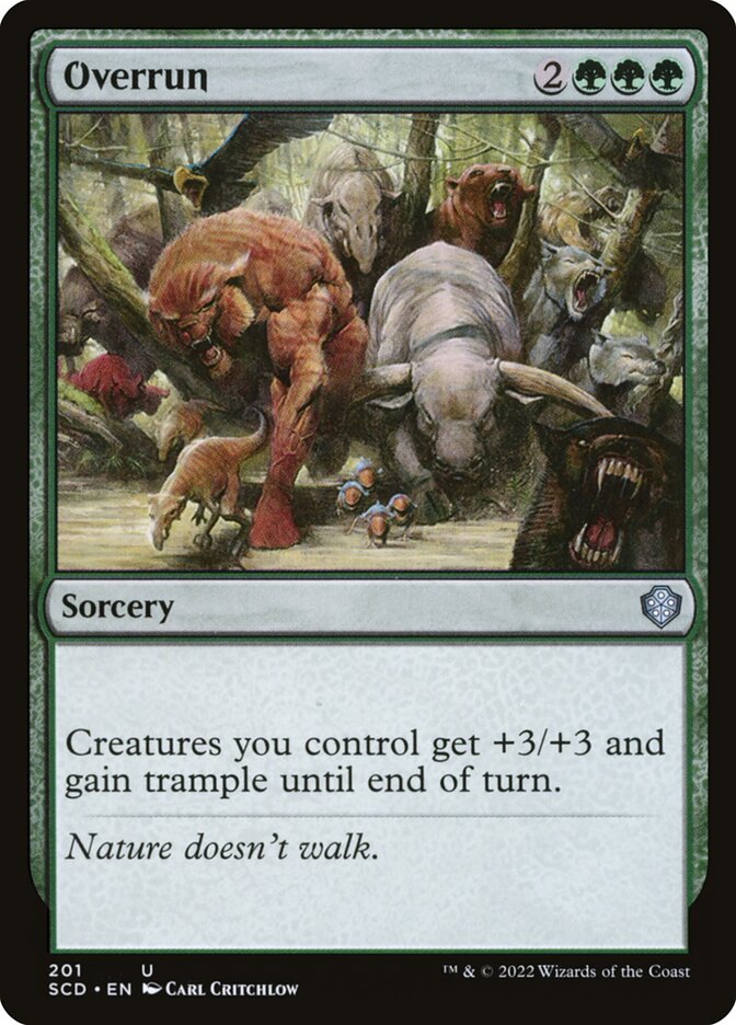 Overrun (201) - Starter Commander Decks (SCD)