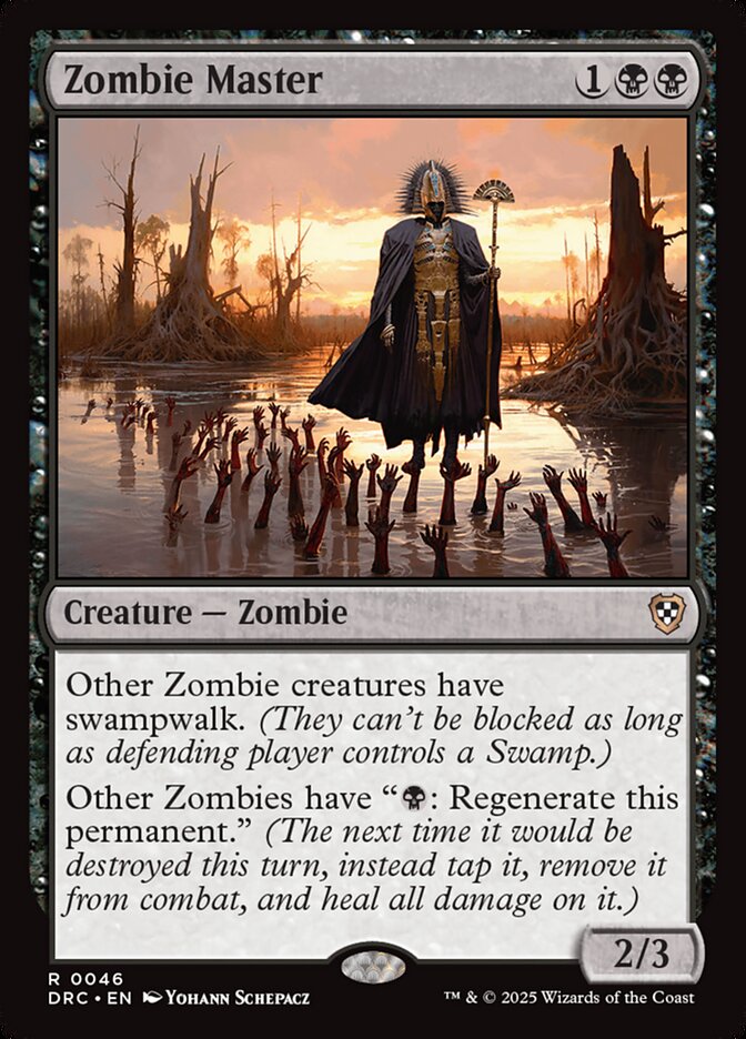 Zombie Master (46) - Aetherdrift Commander (DRC)